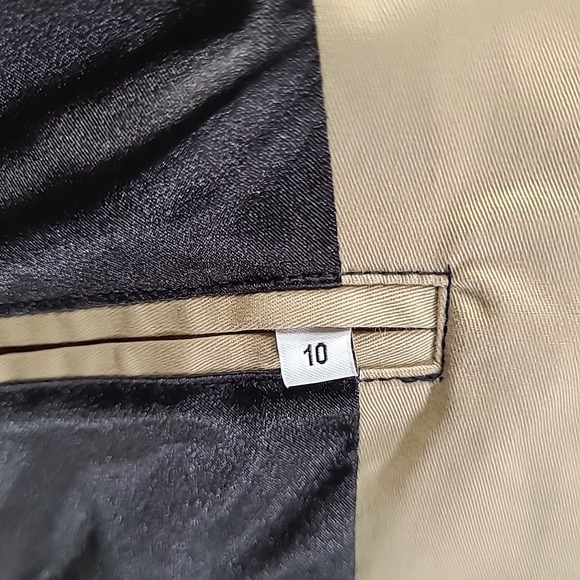 RTA Utilitarian Blazer White Pepper Beige Pockets Women's Size 10 - Picture 16 of 16